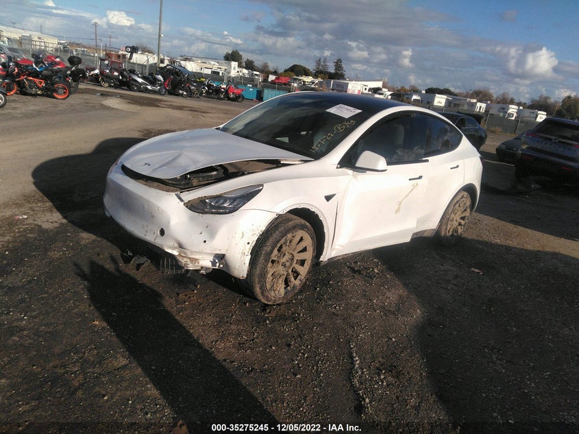 VIN 5YJYGDEE7LF056372 2020 TESLA MODEL Y LONG RANGE