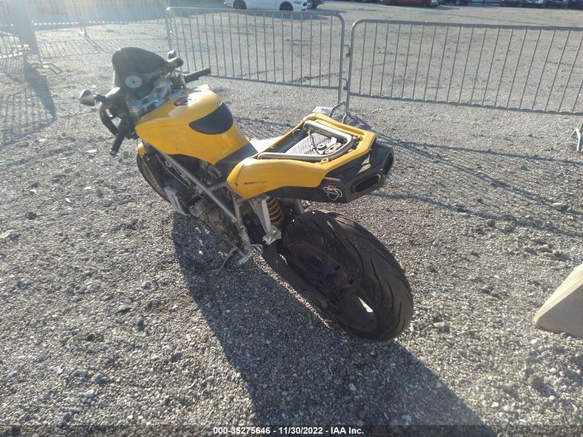 2004 DUCATI 749 BIPOSTO ZDM1UB3S64B004215