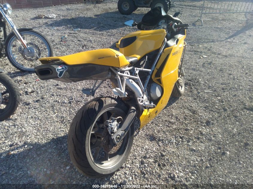 2004 DUCATI 749 BIPOSTO ZDM1UB3S64B004215