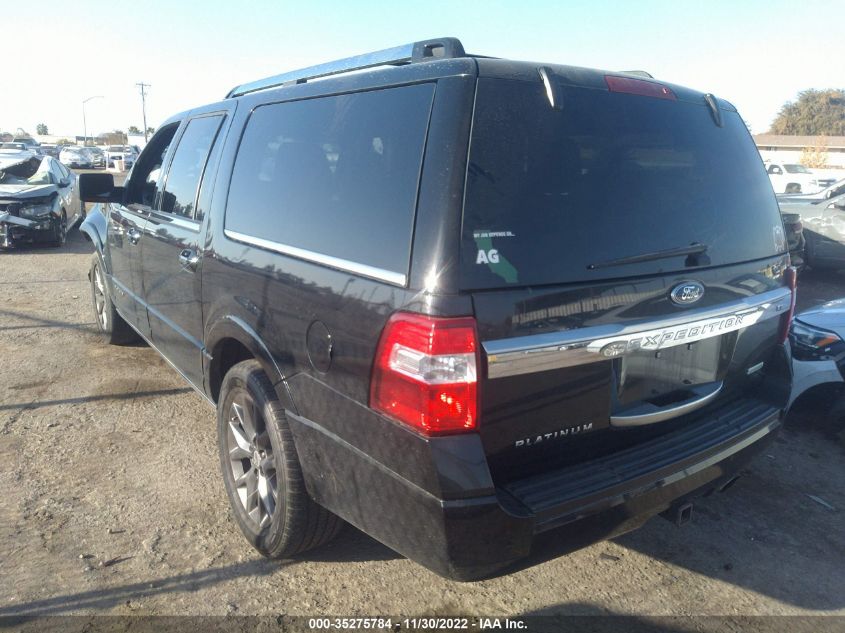 2015 FORD EXPEDITION EL PLATINUM 1FMJK1LT5FEF26366