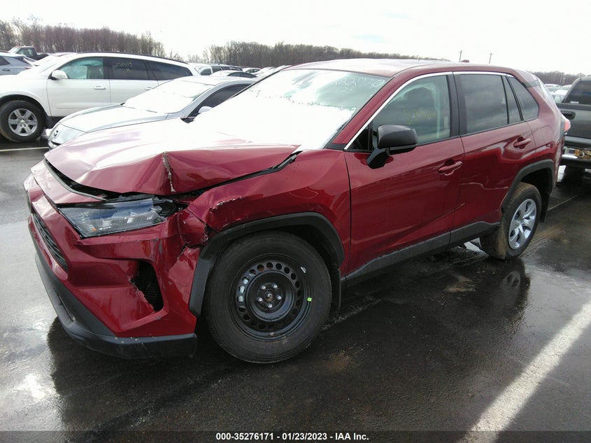 VIN 2T3F1RFV0NW329041 2022 TOYOTA RAV4 LE