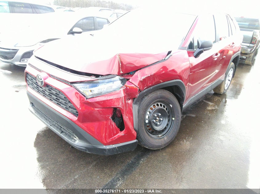 VIN 2T3F1RFV0NW329041 2022 TOYOTA RAV4 LE