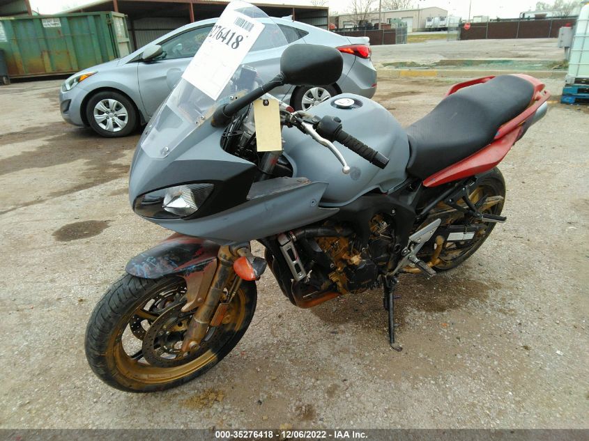 2008 YAMAHA FZ6 SHG JYARJ13E98A004681