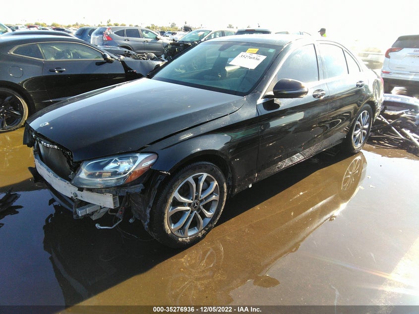 VIN 55SWF4JB2JU234741 2018 MERCEDES-BENZ C-CLASS C 300
