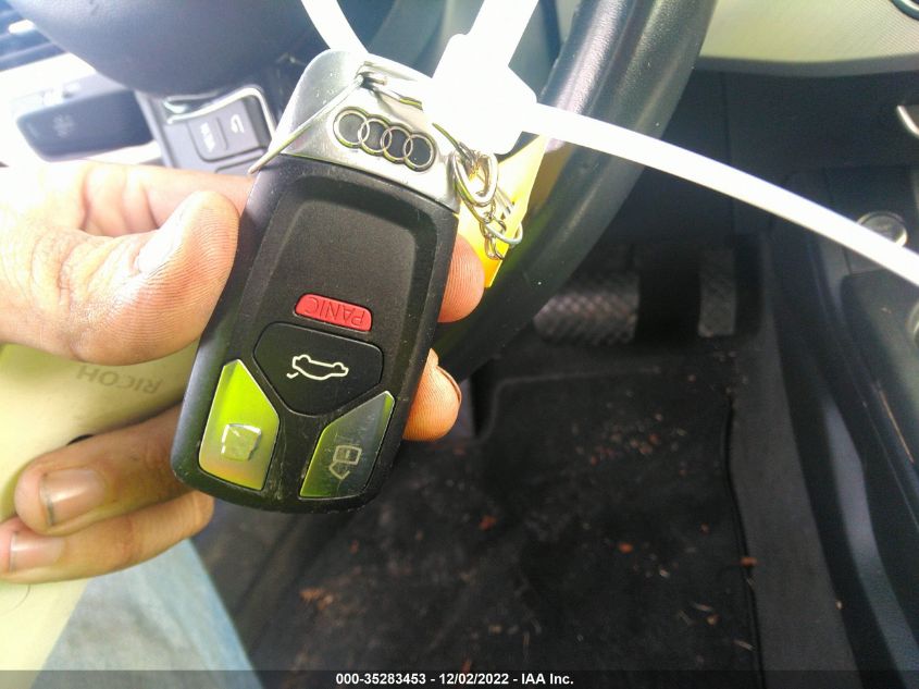 2018 AUDI A4 TECH PREMIUM WAUDNAF41JN001436