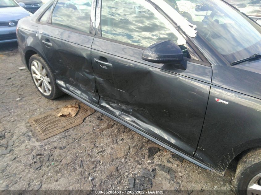 2018 AUDI A4 TECH PREMIUM WAUDNAF41JN001436