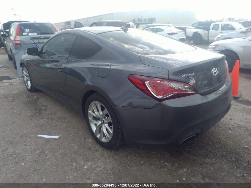 2015 HYUNDAI GENESIS COUPE 3.8L BASE KMHHT6KJ3FU126479