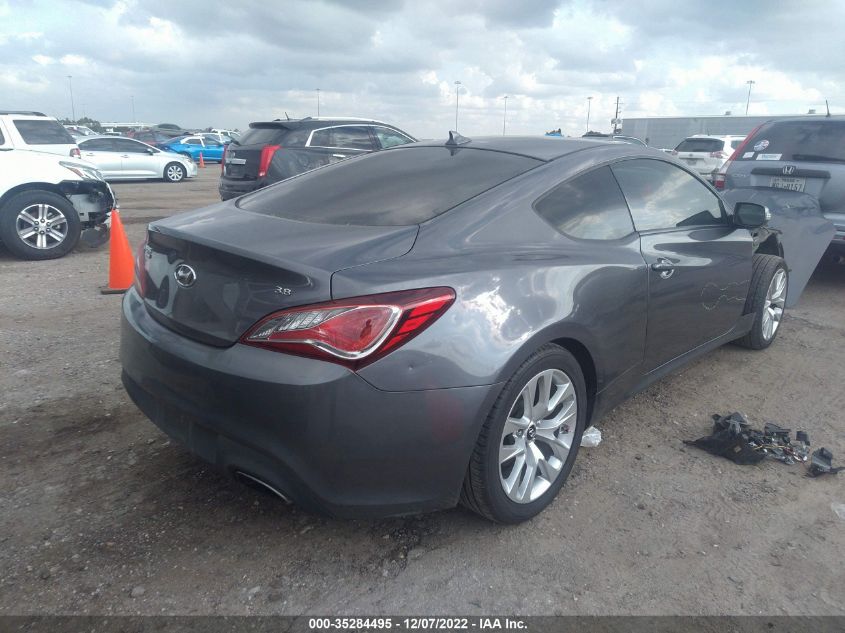 2015 HYUNDAI GENESIS COUPE 3.8L BASE KMHHT6KJ3FU126479