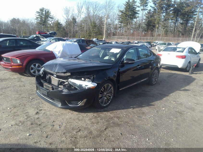 2014 KIA CADENZA LIMITED KNALN4D70E5155636