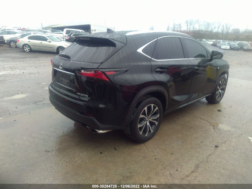 2015 LEXUS NX 200T JTJBARBZ7F2022268