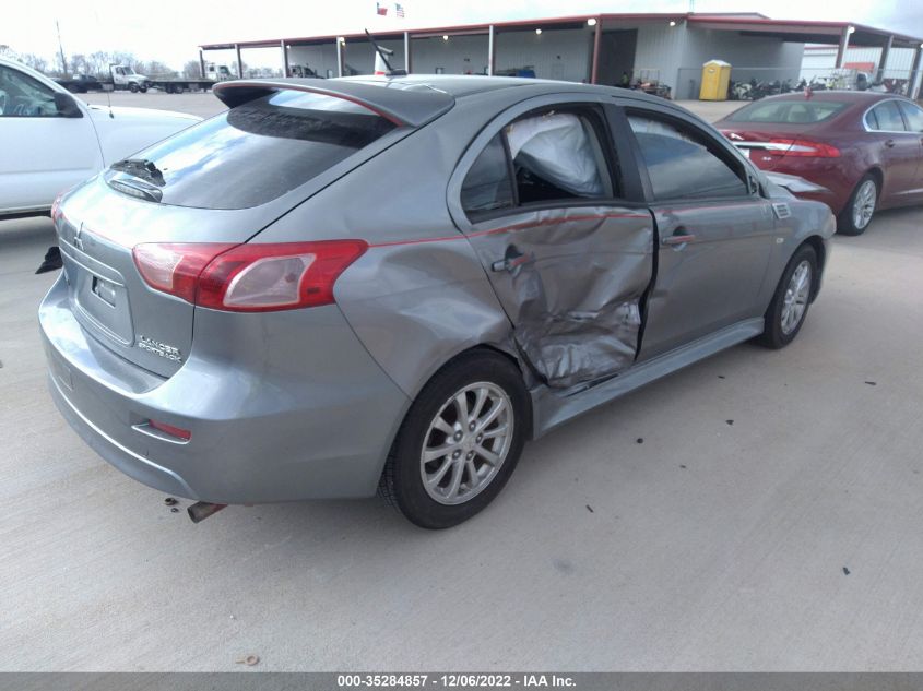 2013 MITSUBISHI LANCER SPORTBACK ES JA32X2HU8DU009694