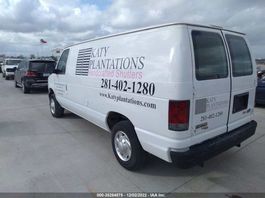 2013 FORD ECONOLINE CARGO VAN COMMERCIAL/RECREATIONAL 1FTNE1EW9DDA04587