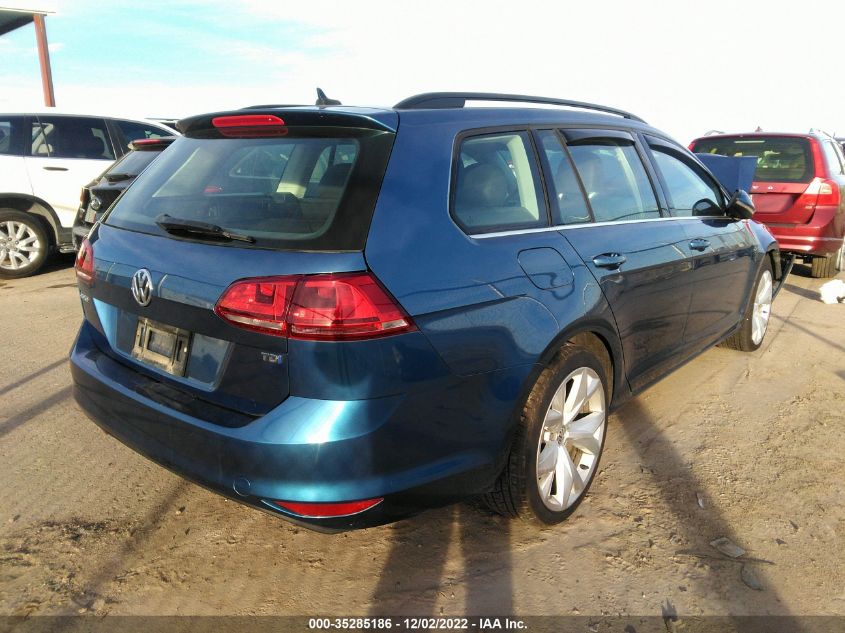 2015 VOLKSWAGEN GOLF SPORTWAGEN TDI S 3VWCA7AU6FM512238