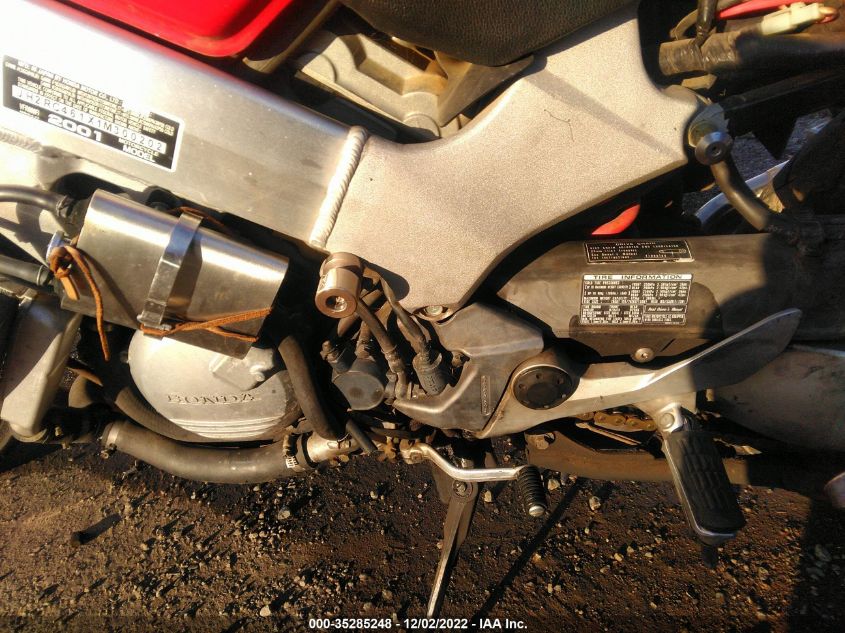 2001 HONDA VFR800 F1 JH2RC461X1M300202