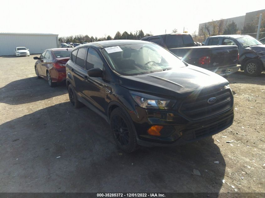 2018 FORD ESCAPE S - 1FMCU0F7XJUD43331