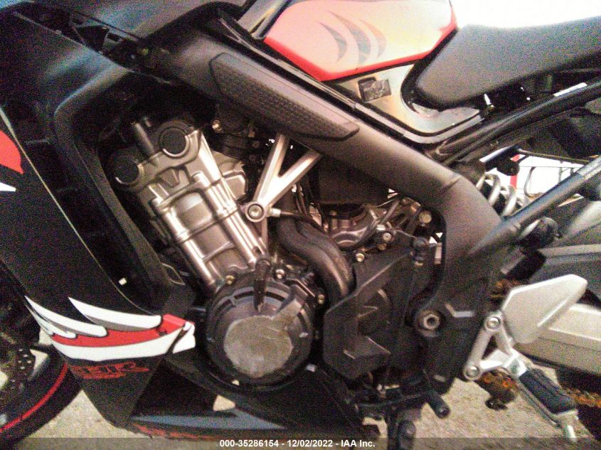 2016 HONDA CBR650 F MLHRC740XG5200430