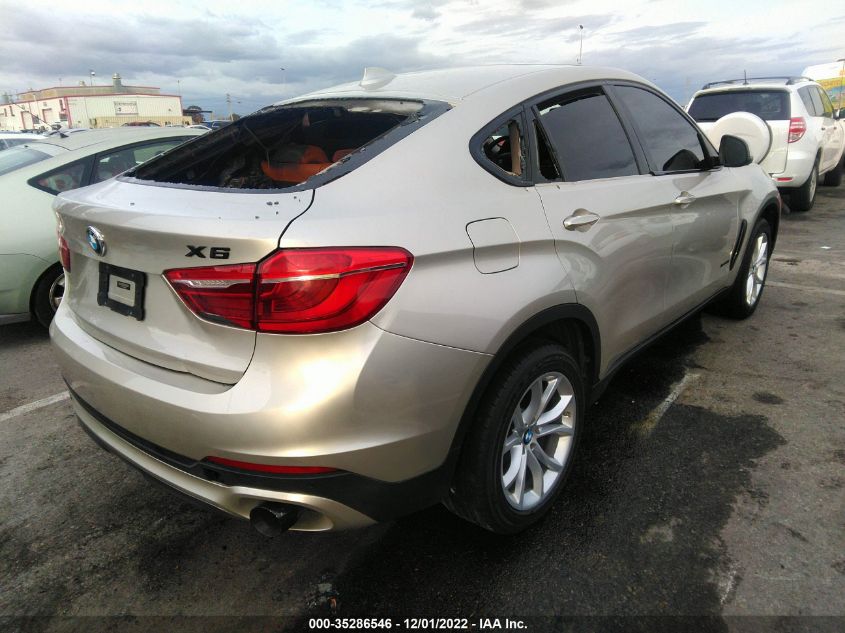 2015 BMW X6 XDRIVE35I 5UXKU2C59F0N76547