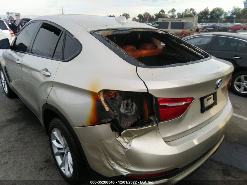 2015 BMW X6 XDRIVE35I 5UXKU2C59F0N76547