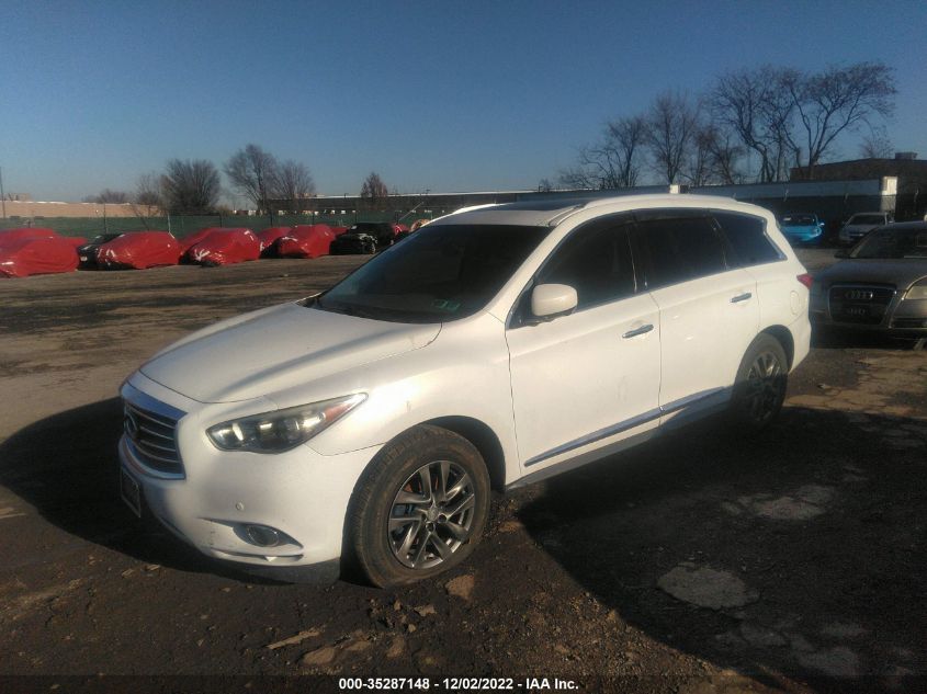 2013 INFINITI JX - 5N1AL0MM4DC310760