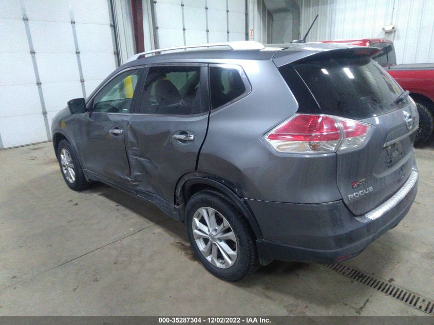 2015 NISSAN ROGUE SV - KNMAT2MV9FP578708