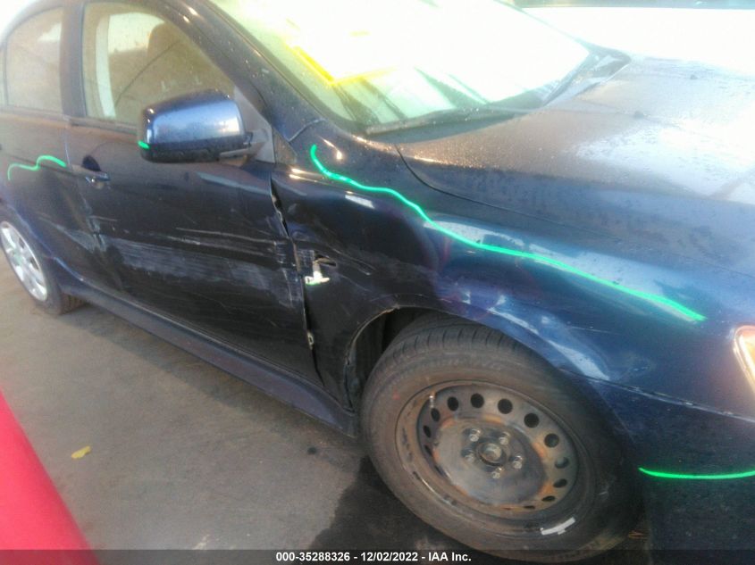 2013 MITSUBISHI LANCER ES JA32U2FU6DU008250