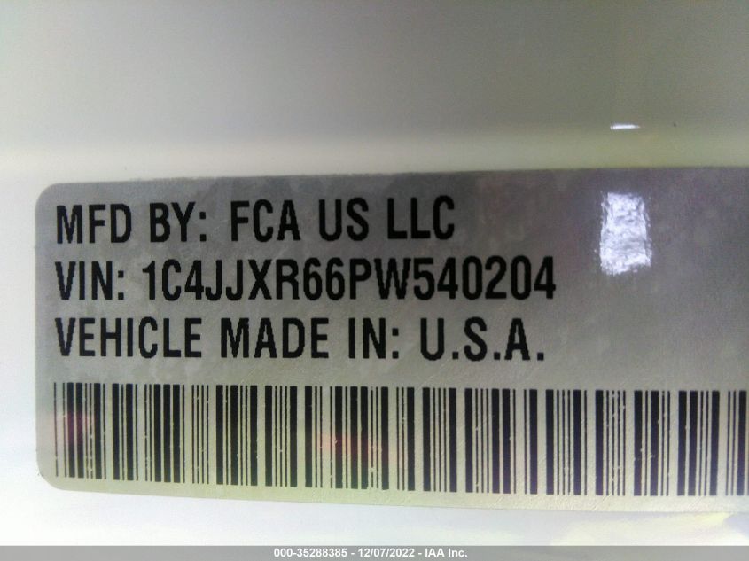 2023 JEEP WRANGLER 4XE RUBICON 4X4 1C4JJXR66PW540204