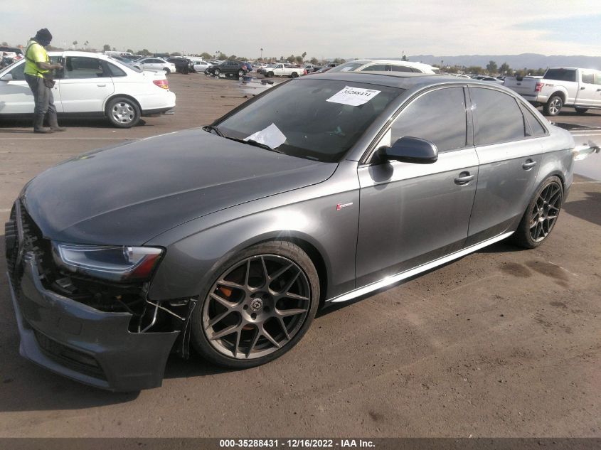2015 AUDI S4 PREMIUM PLUS WAUBGAFL6FA057279