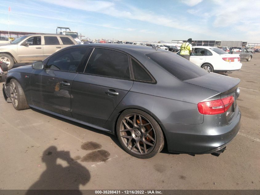 2015 AUDI S4 PREMIUM PLUS WAUBGAFL6FA057279