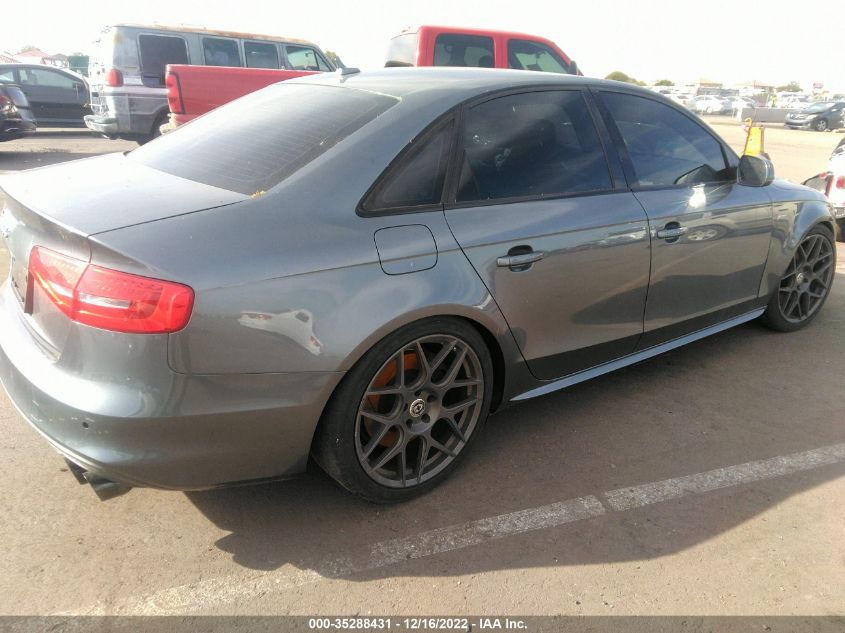 2015 AUDI S4 PREMIUM PLUS WAUBGAFL6FA057279