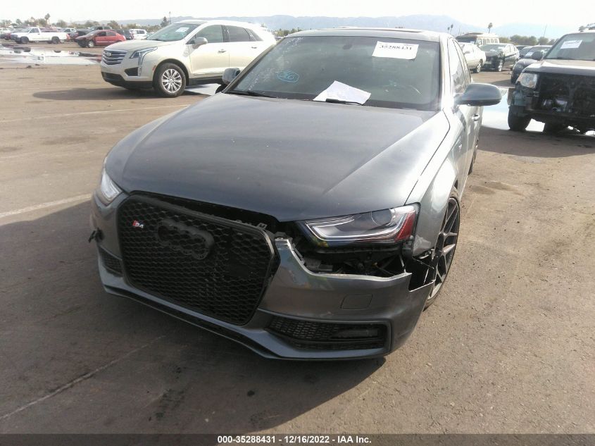 2015 AUDI S4 PREMIUM PLUS WAUBGAFL6FA057279