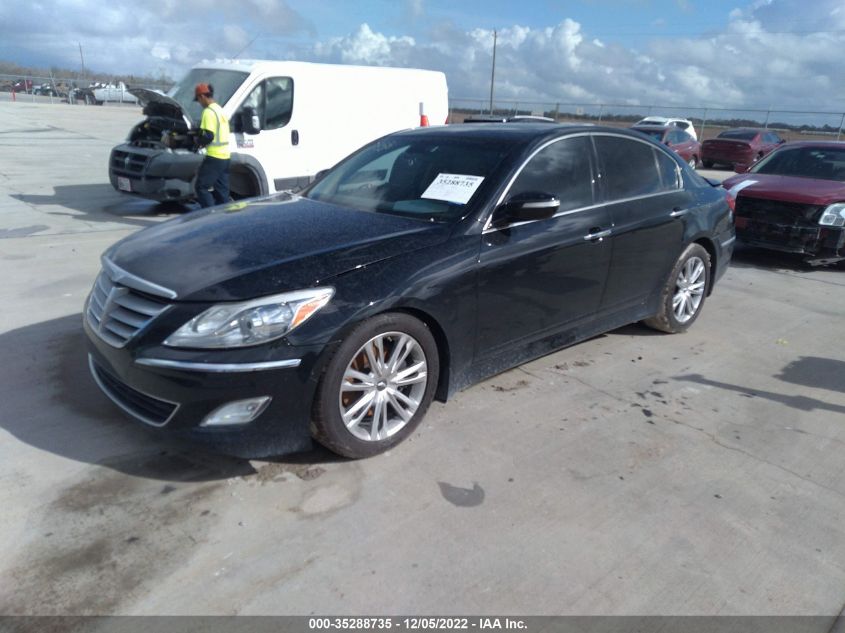 2013 HYUNDAI GENESIS 3.8L KMHGC4DD9DU257355