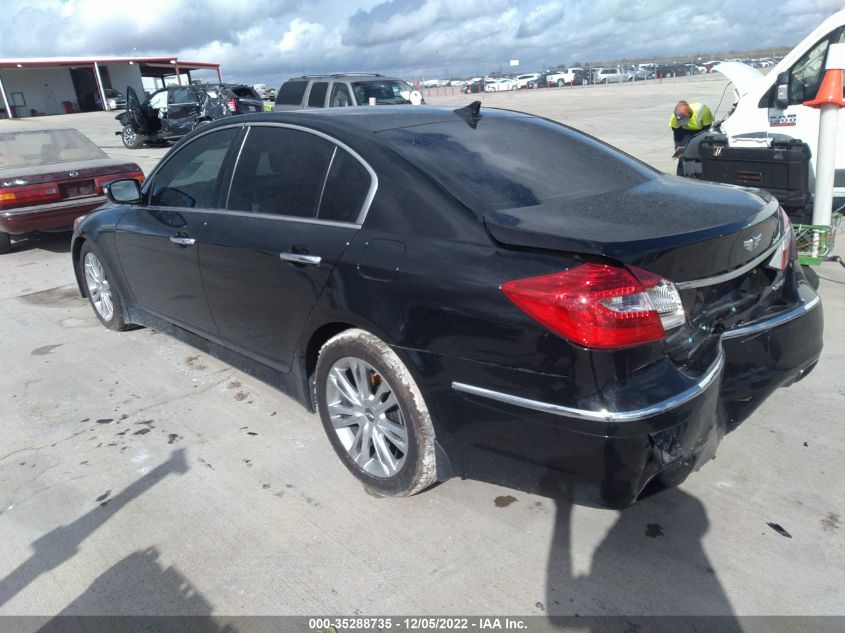 2013 HYUNDAI GENESIS 3.8L KMHGC4DD9DU257355