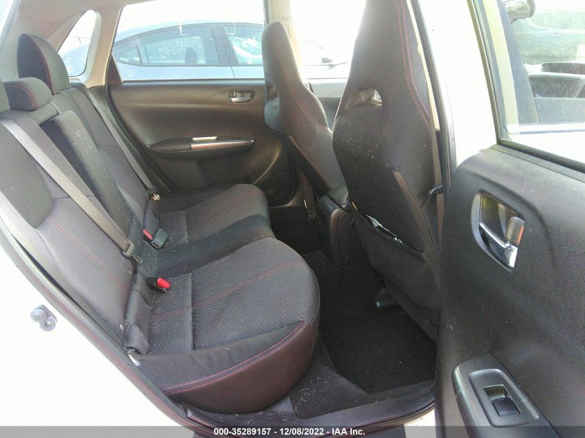 2013 SUBARU IMPREZA SEDAN WRX WRX JF1GV7F60DG008543