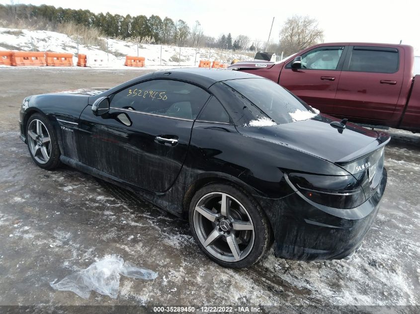 2013 MERCEDES-BENZ SLK-CLASS SLK 55 AMG - WDDPK7FAXDF057039