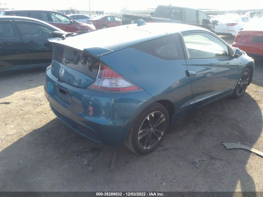 2014 HONDA CR-Z EX JHMZF1D60ES002593