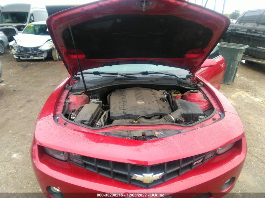 2013 CHEVROLET CAMARO LT - 2G1FB1E34D9131448