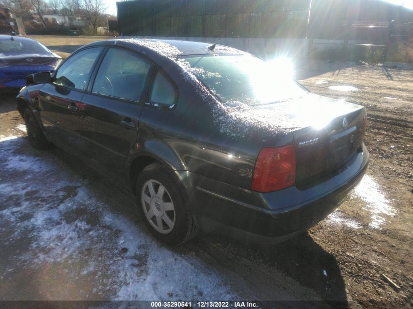 WVWAH63B91P010662 | 2001 VOLKSWAGEN NEW PASSAT