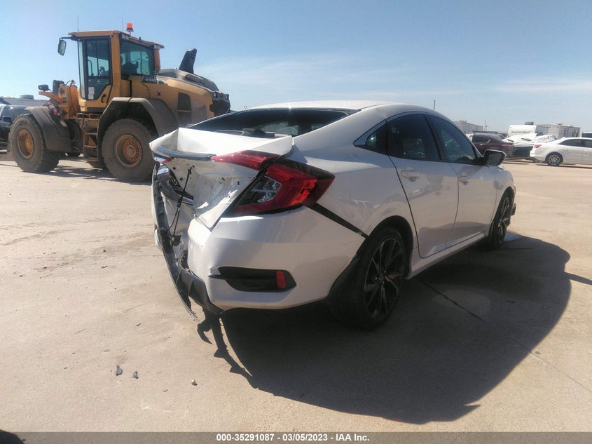 VIN 19XFC2F83LE007529 2020 HONDA CIVIC SEDAN SPORT