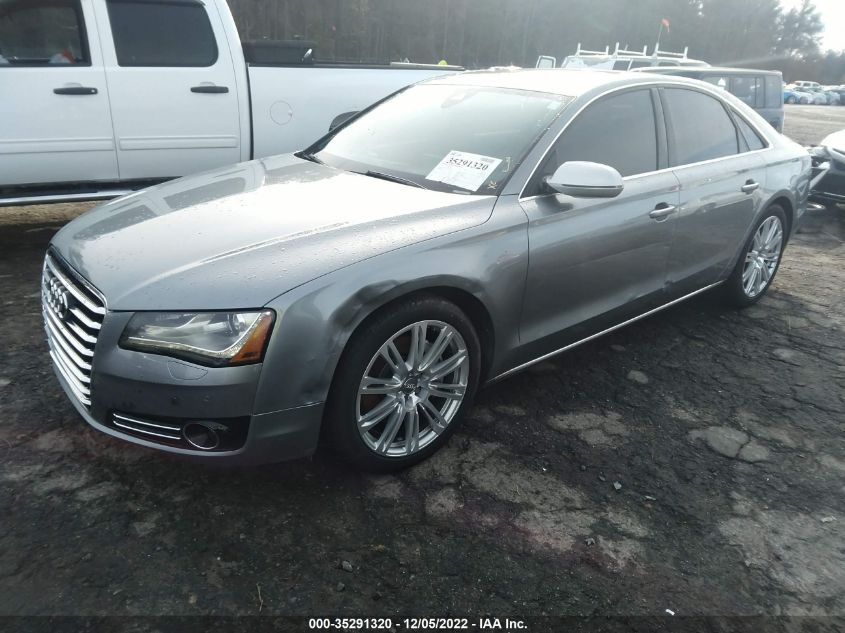 2013 AUDI A8 3.0L WAUAGAFD5DN025594