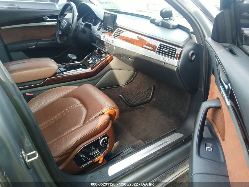 2013 AUDI A8 3.0L WAUAGAFD5DN025594