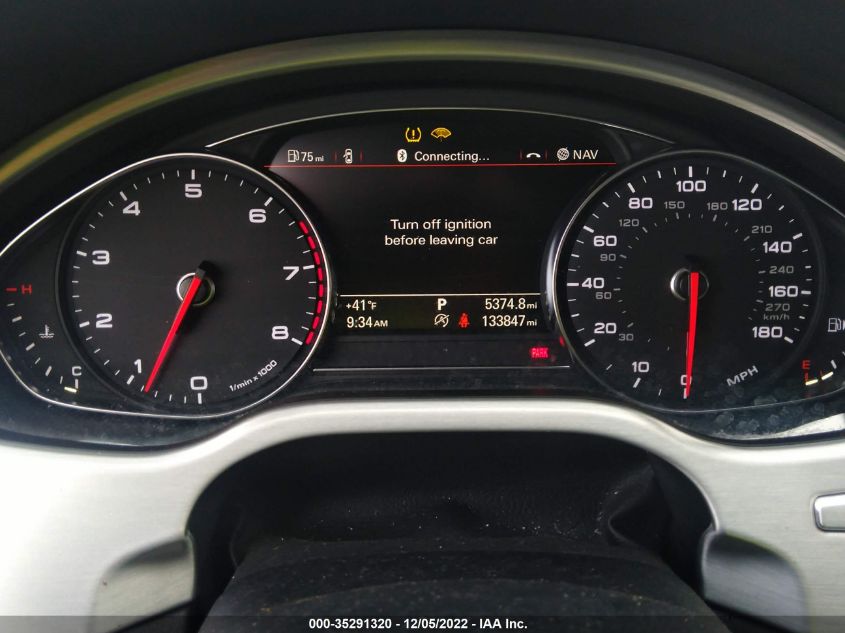 2013 AUDI A8 3.0L WAUAGAFD5DN025594