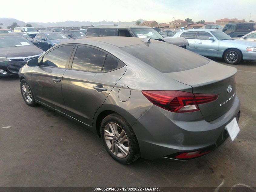 VIN 5NPD84LF3LH509833 2020 HYUNDAI ELANTRA SEL