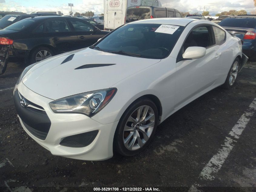 2013 HYUNDAI GENESIS COUPE 2.0T KMHHT6KD7DU108266