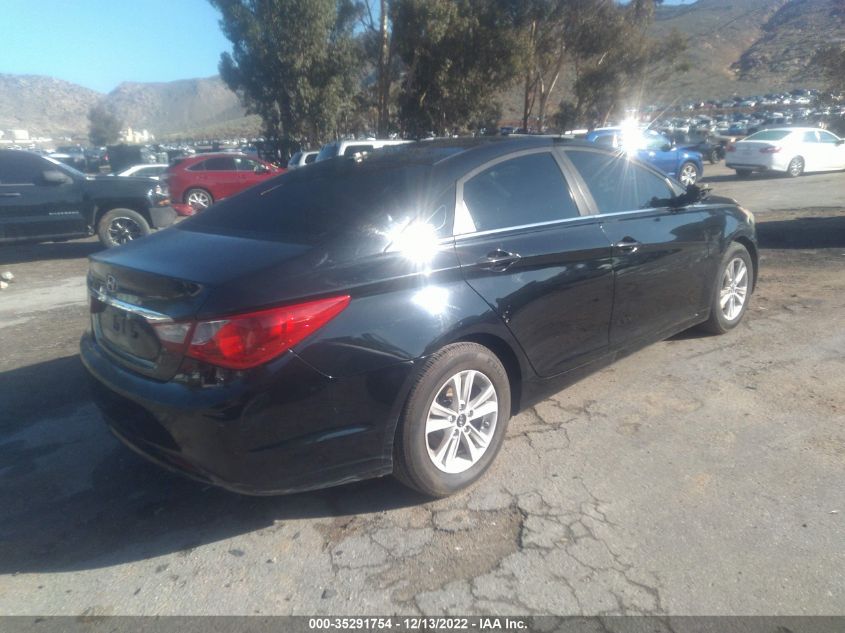 2013 HYUNDAI SONATA GLS PZEV - 5NPEB4AC1DH757644