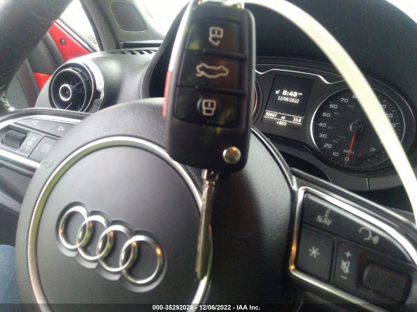2015 AUDI S3/A3 2.0T PREMIUM WAUBFGFF3F1033621