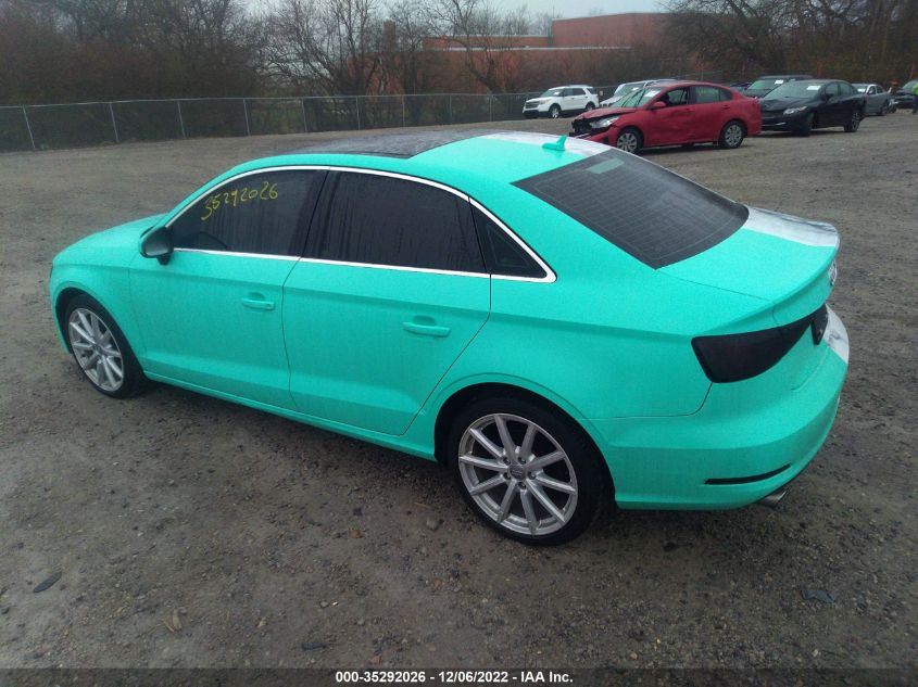 2015 AUDI S3/A3 2.0T PREMIUM WAUBFGFF3F1033621