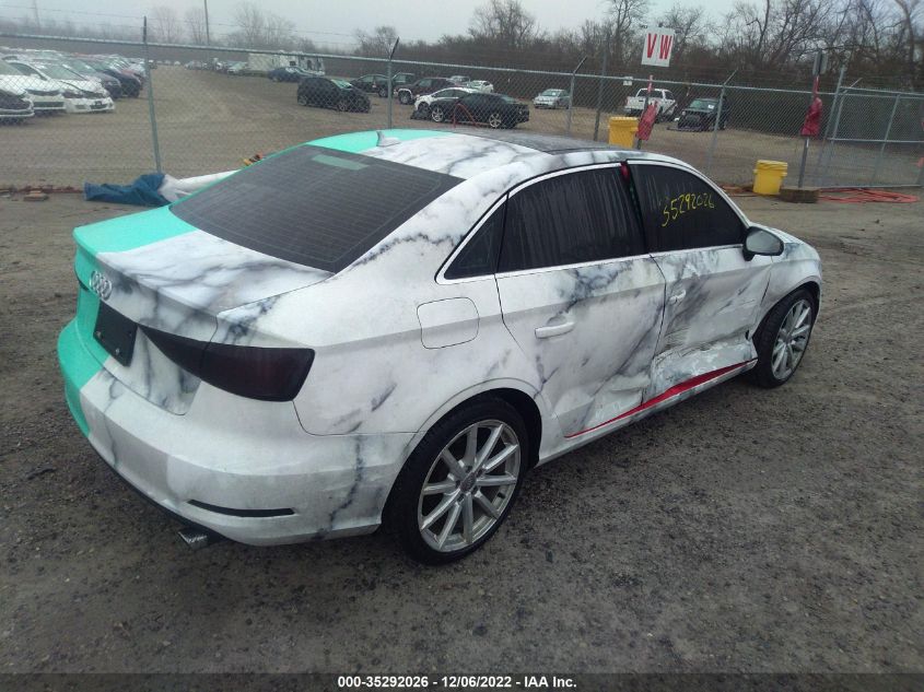 2015 AUDI S3/A3 2.0T PREMIUM WAUBFGFF3F1033621
