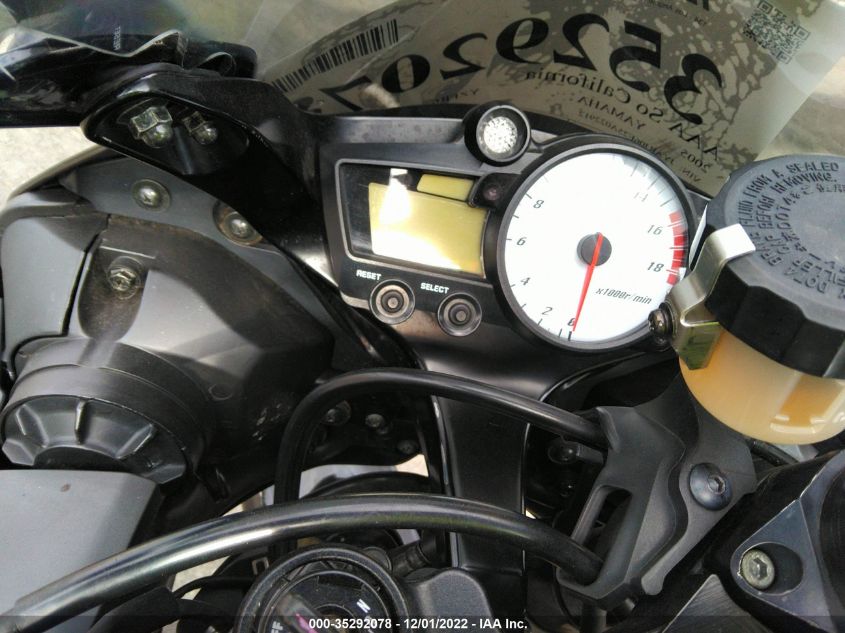 2005 YAMAHA YZFR6 L JYARJ06E25A022912