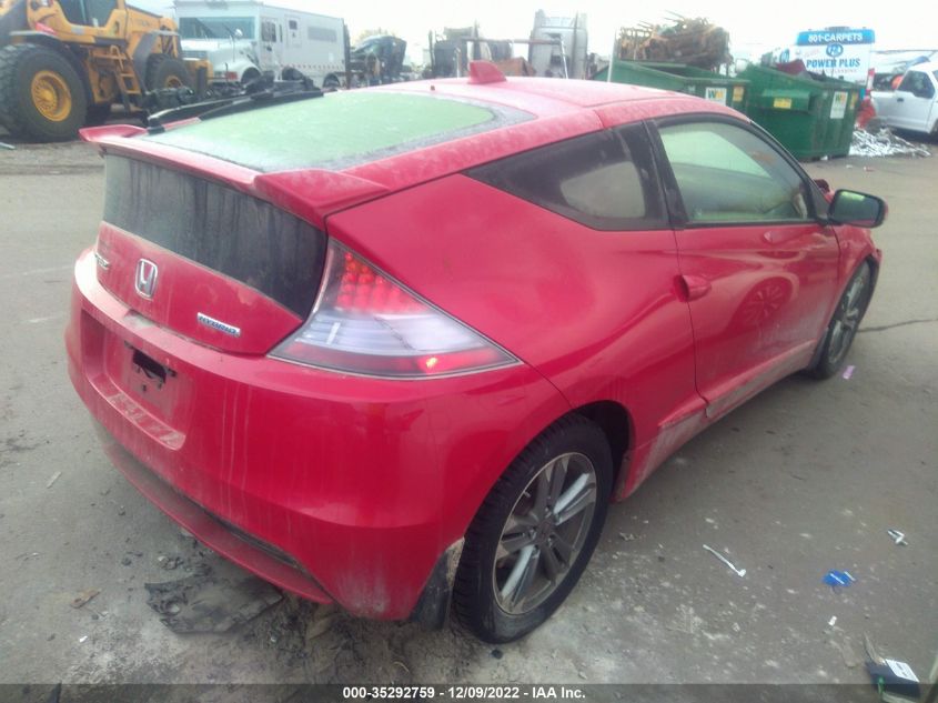 2013 HONDA CR-Z EX JHMZF1C60DS001959