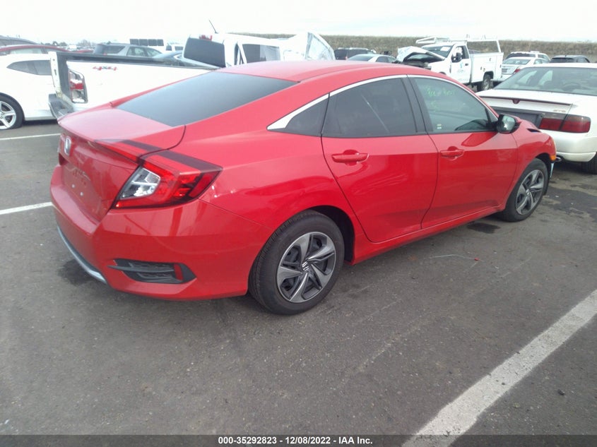 VIN 2HGFC2F64MH520133 2021 HONDA CIVIC SEDAN LX